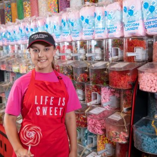 candy store franchise team